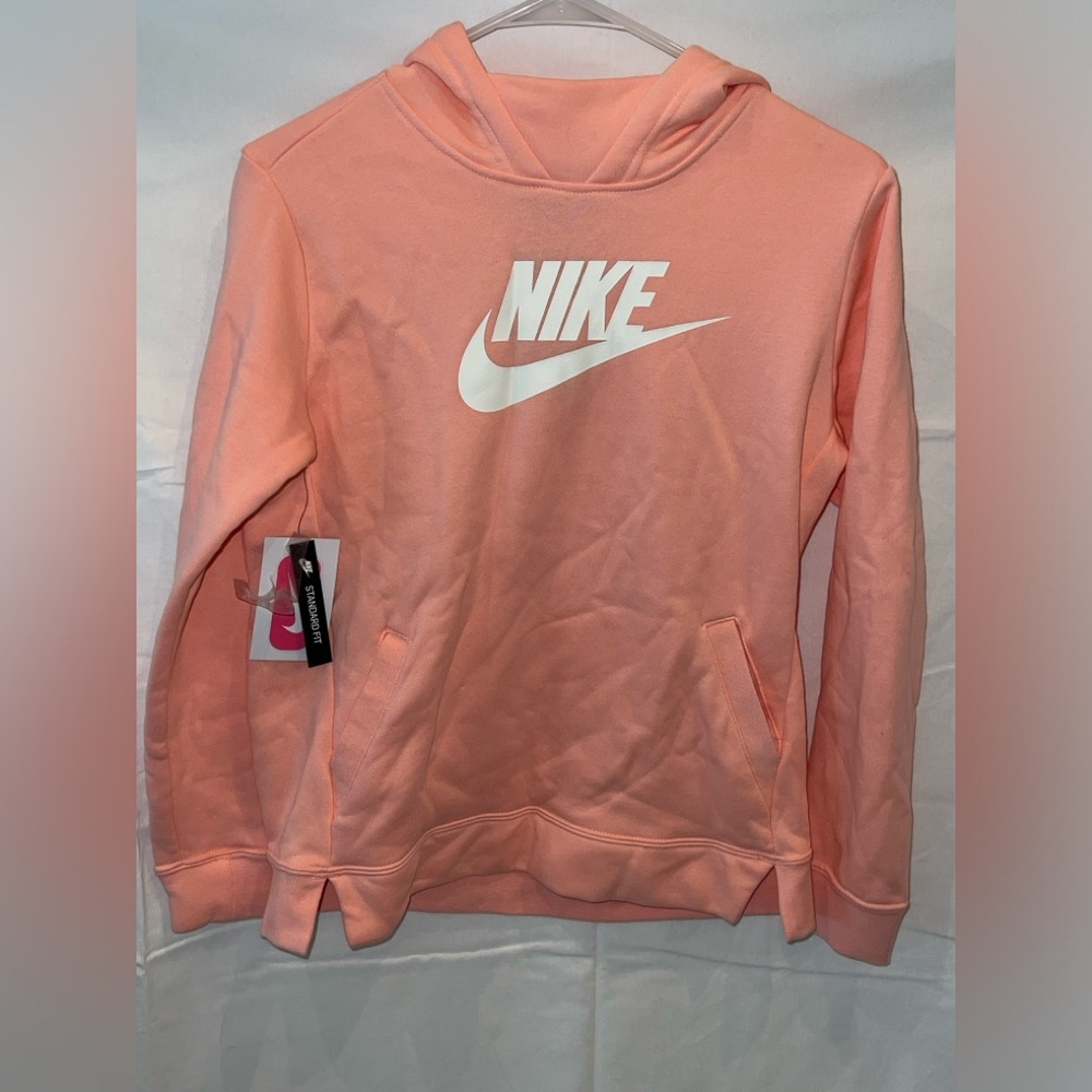 Light Pink Nike Girls Hoodie XL